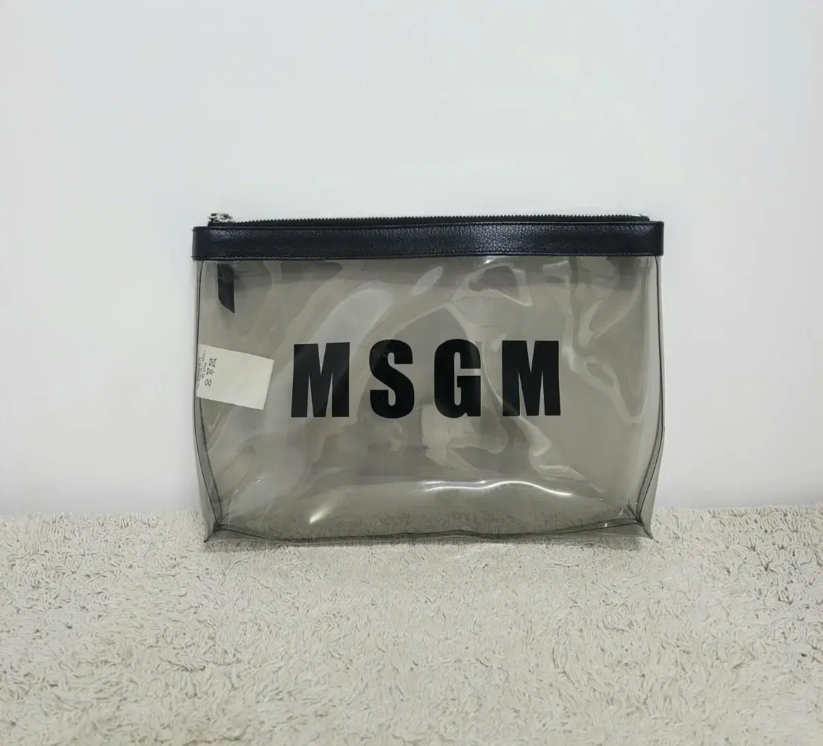 MSGM PVC 클러치백